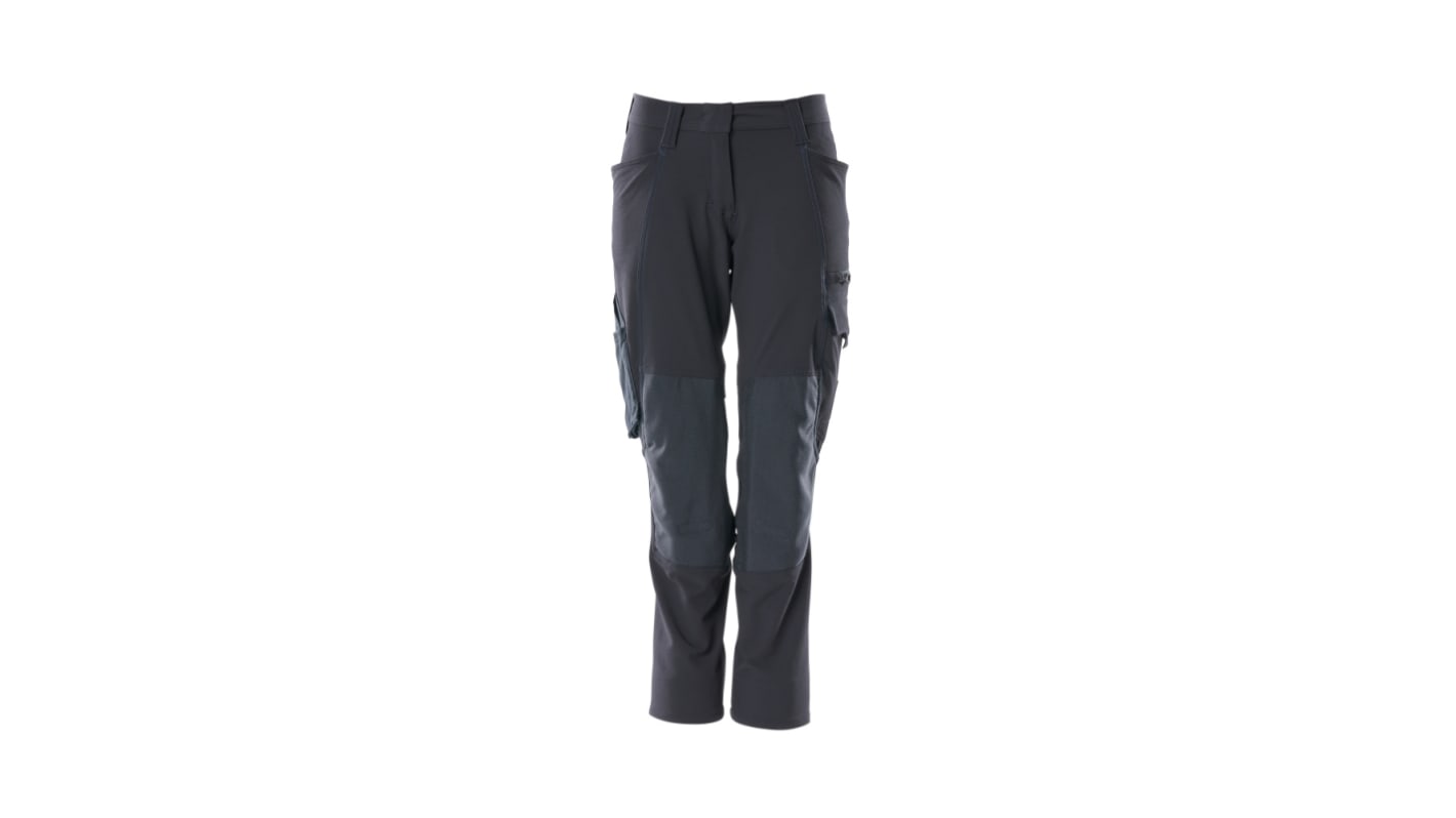 Mascot Workwear 18078-511 Black/Green/White/Yellow 12% Elastolefin, 88% Polyester Water Repellent Trousers 44in, 110cm