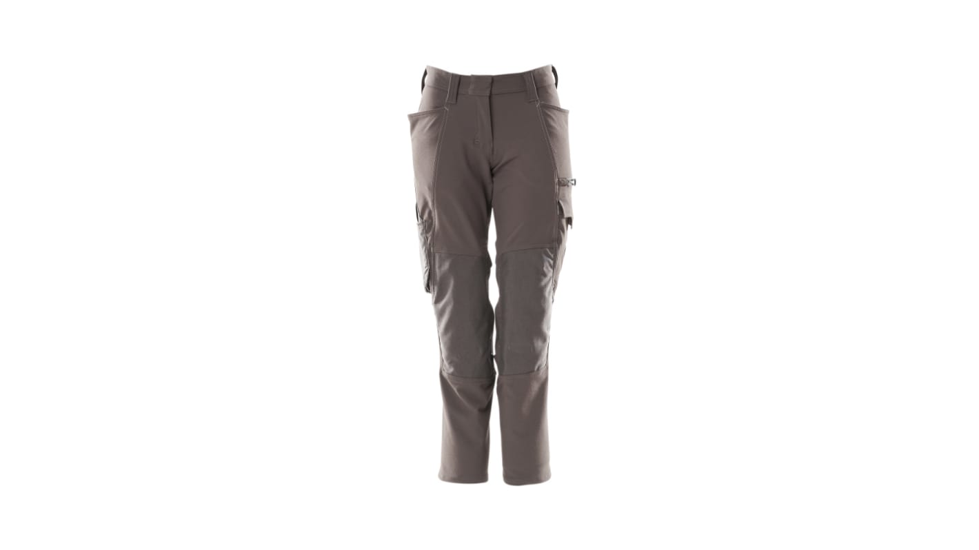 Mascot Workwear 18078-511 Anthracite 12% Elastolefin, 88% Polyester Water Repellent Trousers 48in, 122cm Waist