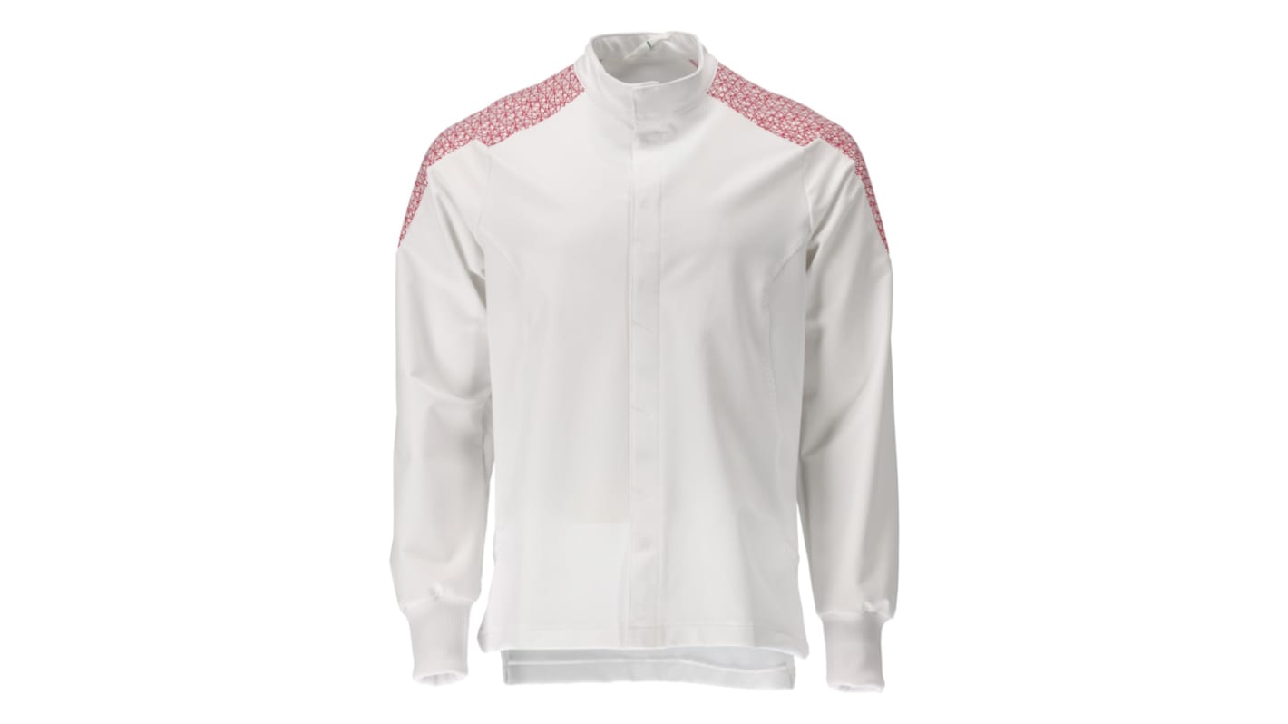Mascot Workwear 20054-511 White/Red, Lightweight, Quick Drying Jacket Jacket, M