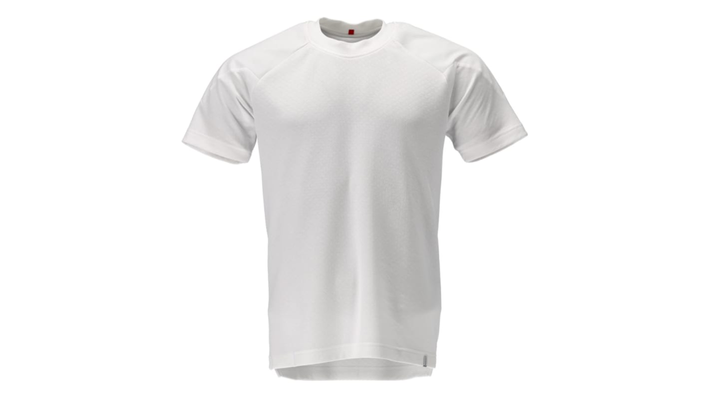 Mascot Workwear White 20% Cotton, 80% Polyester Short Sleeve T-Shirt, UK- 5XL