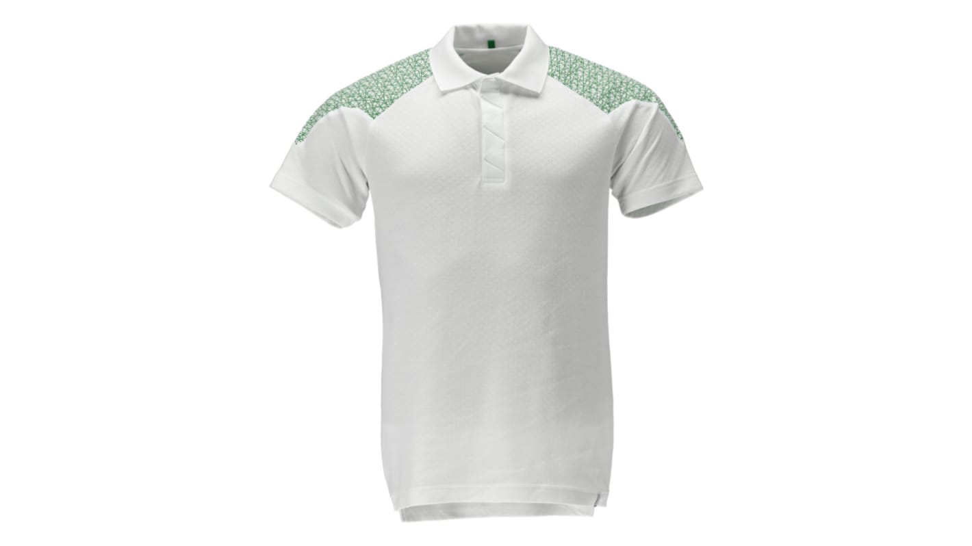 20083 Polo Shirt 6XL white/grass green