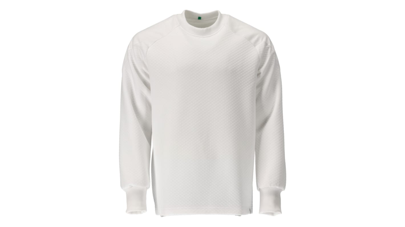 Sudadera de trabajo Mascot Workwear de color Blanco, talla 6XL, para , Unisex, serie 20084-932, 15 % algodón, 85 %