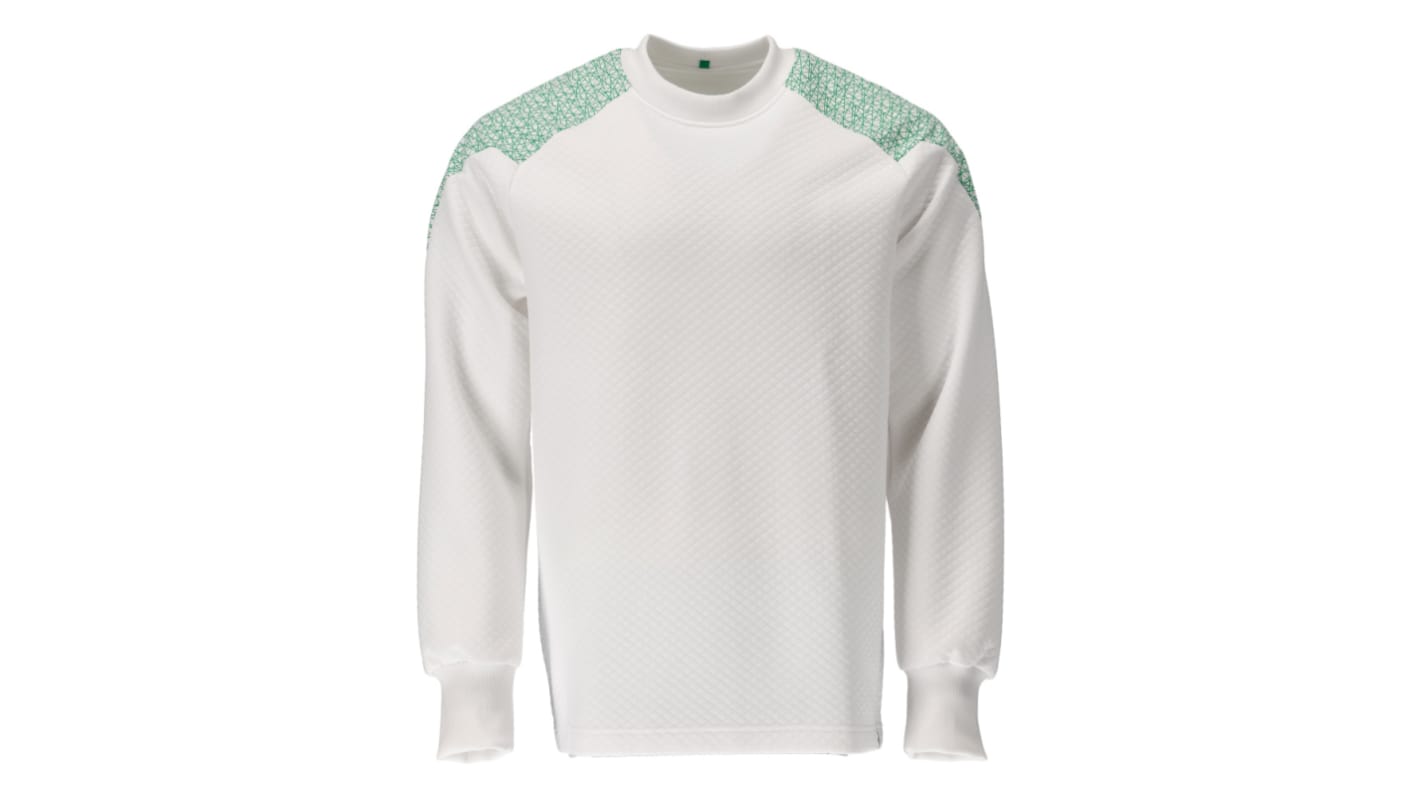 Mascot Workwear 20084-932 Unisex Sweatshirt, 15 % Baumwolle, 85% Polyester Weiß, Größe 5XL