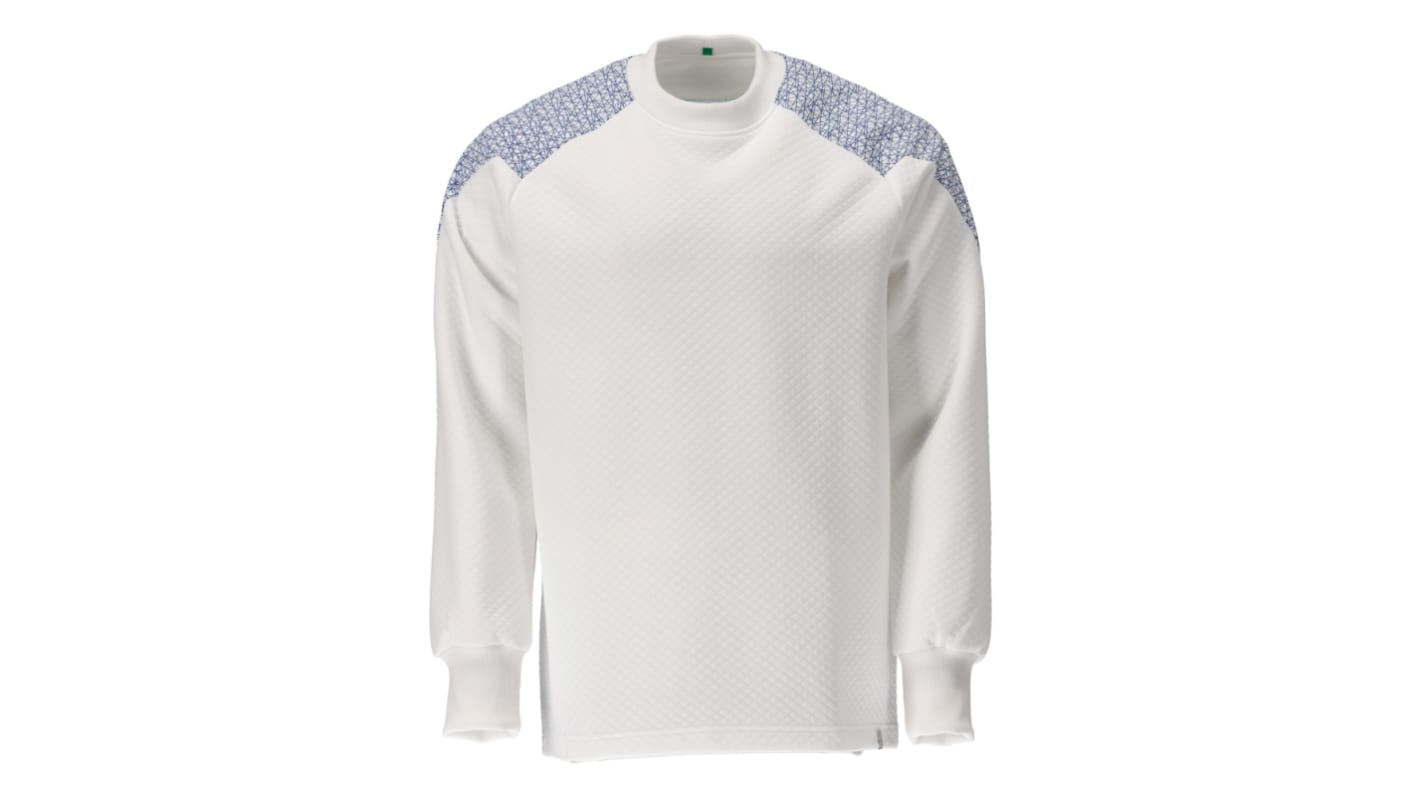 Mascot Workwear 20084-932 White 15% Cotton, 85% Polyester Work Sweatshirt 6XL