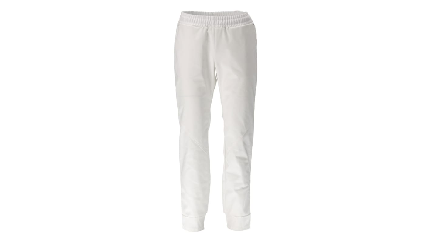 Mascot Workwear 20239-442 White Men's 35% Cotton, 65% Polyester Trousers 43in, 108cm Waist