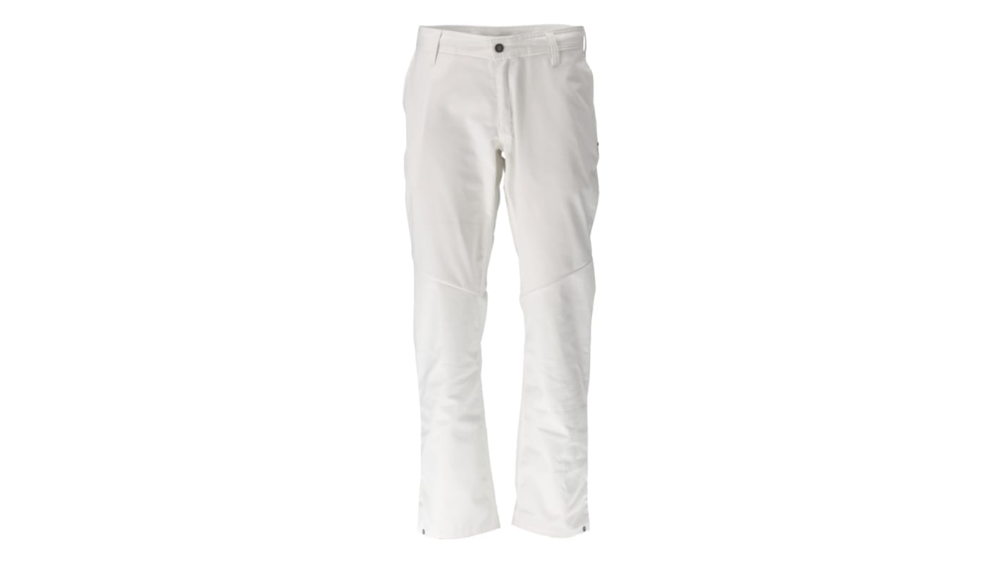 Mascot Workwear 20339-442 White Men's 35% Cotton, 65% Polyester Trousers 41in, 103cm Waist