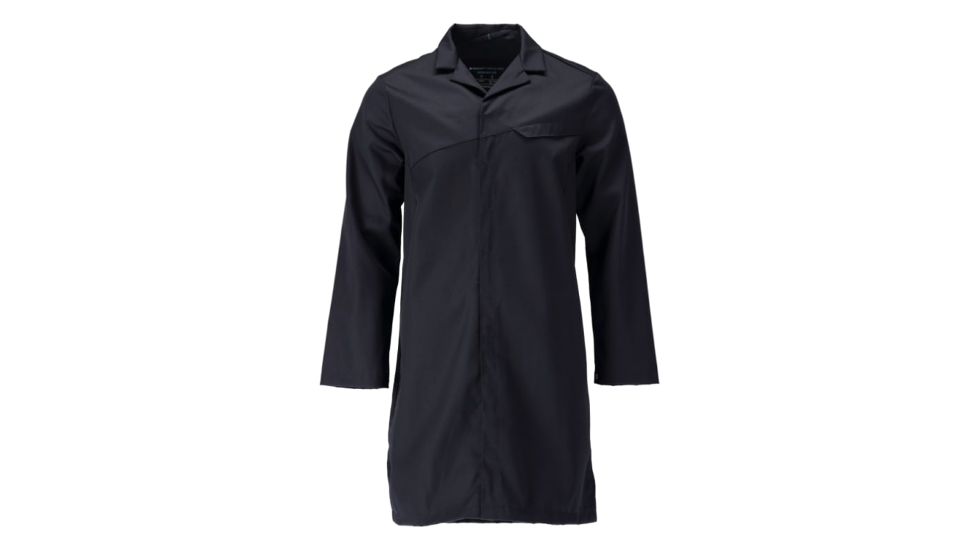 Mascot Workwear Dark Navy Men Reusable Lab Coat, 5XL