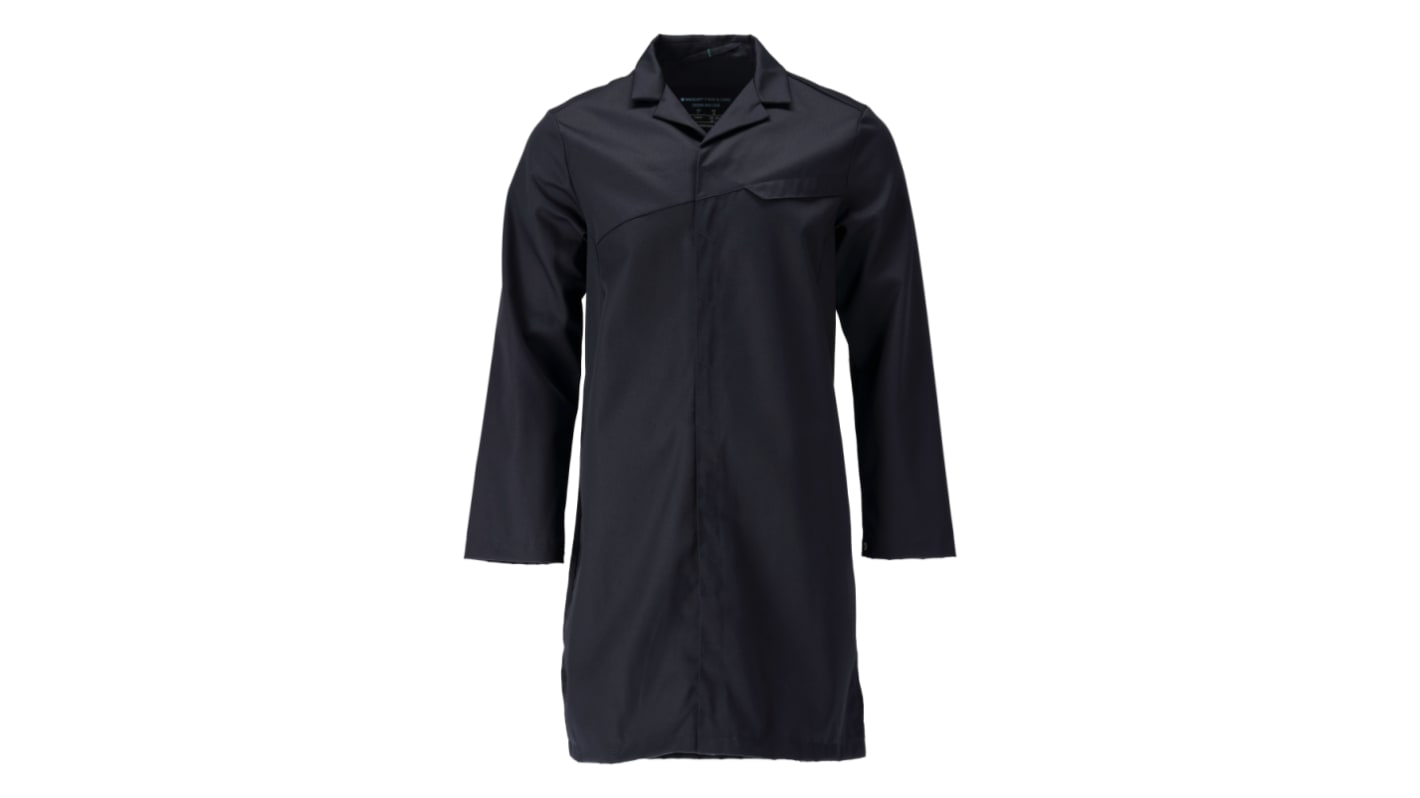 Mascot Workwear Dark Navy Men Reusable Lab Coat, L