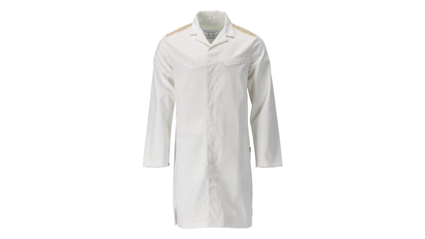 Mascot Workwear White Men Reusable Lab Coat, L