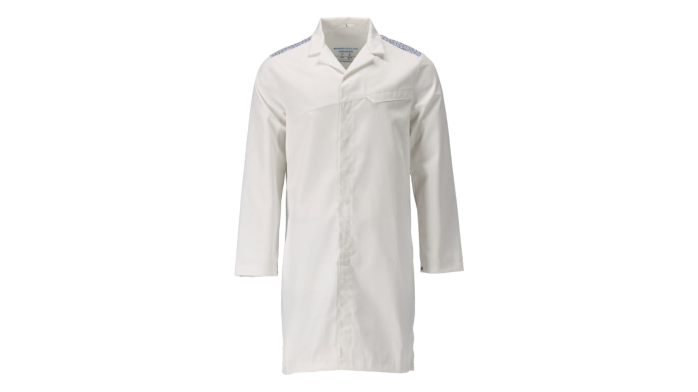 Mascot Workwear White Men Reusable Lab Coat, 3XL
