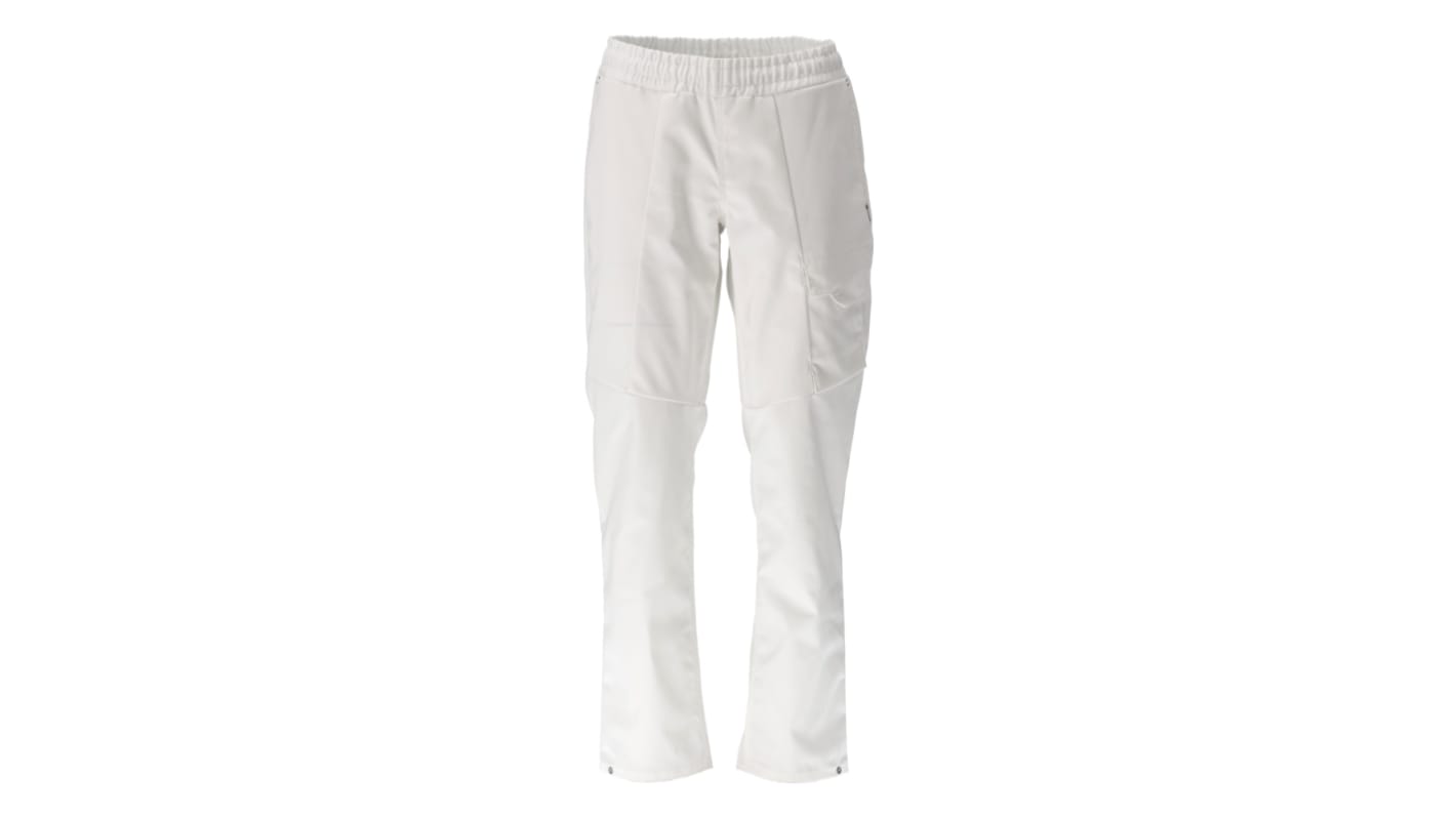 Mascot Workwear 20359-442 White Men's 35% Cotton, 65% Polyester Trousers 47in, 118cm Waist