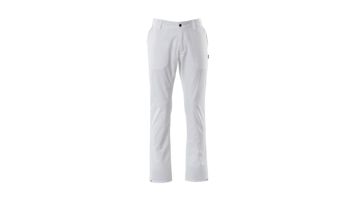 Pantalon Mascot Workwear 20539-230, 78cm Homme, Blanc en 50 % de coton, 50 % de polyester