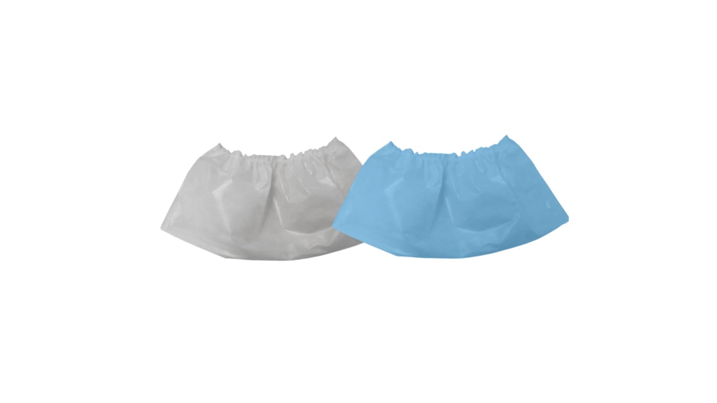 Inspire Protection White Anti-Slip Disposable Shoe Cover, One Size, 300Each pack, For Use In Medical, Paramedical