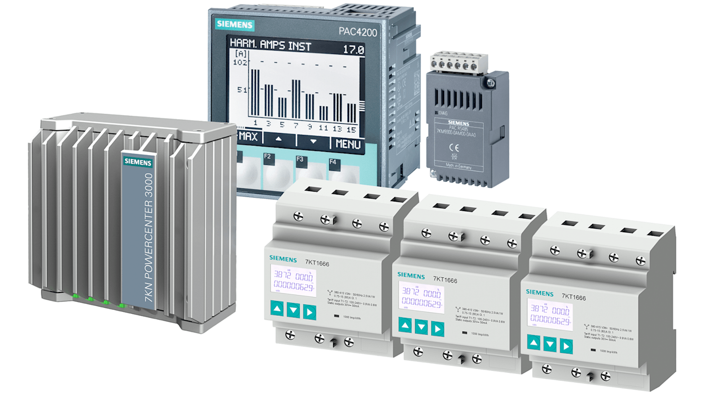 Ordenador industrial Siemens SENTRON, ModBus, con 2 GB, OS Linux, 20.4 → 28,8 V, IP40