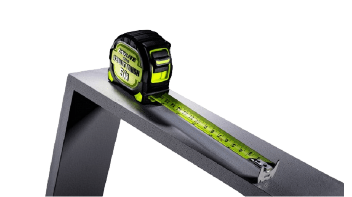 Cinta métrica Unilite MT5 de 5m, anchura 27 mm con sistemas imperial y métrico