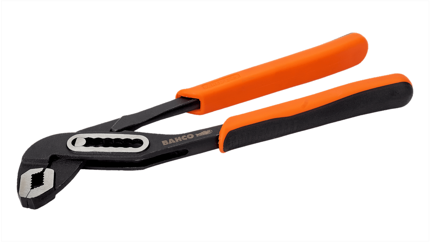 Bahco 2971G-250 Pliers, Bent Tip, 40mm Jaw