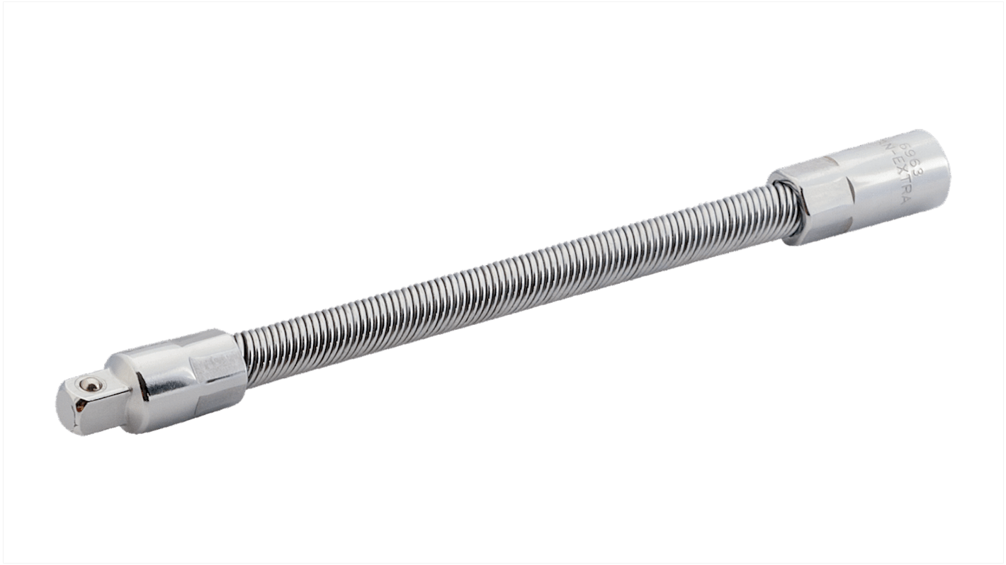 Barra di prolunga per azionamento quadrato Bahco, attacco Quadrato da 1/4", lunghezza 150 mm