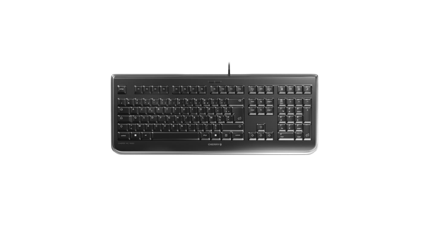 CHERRY CHERRY KC 1068 Wired USB Keyboard, AZERTY (France), Black