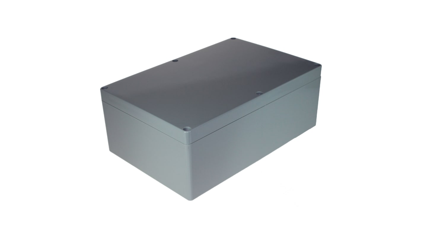 Caja CAMDENBOSS de ABS, latón Gris oscuro, 240 x 160 x 90mm, IP65