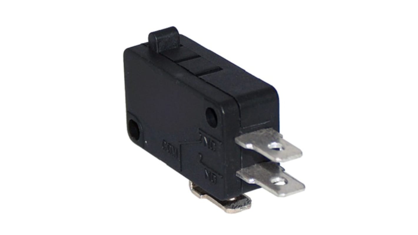 CAMDENBOSS Button Micro Switch, Quick Connect Terminal, 5A, SPDT