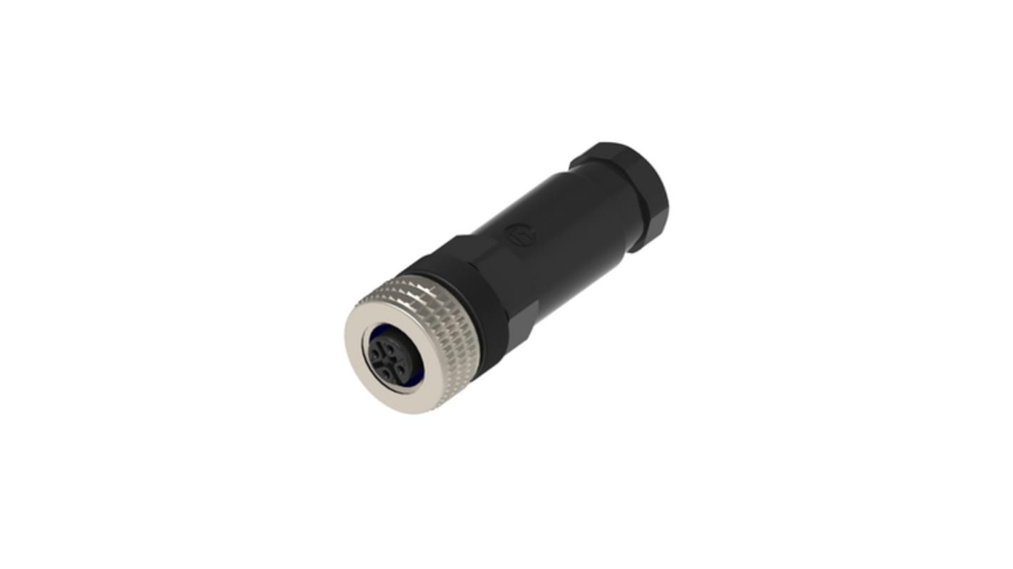 933171100 Hirschmann, ELKA 5 Pole M12 Connector, 4A, 60 V IP65, IP67