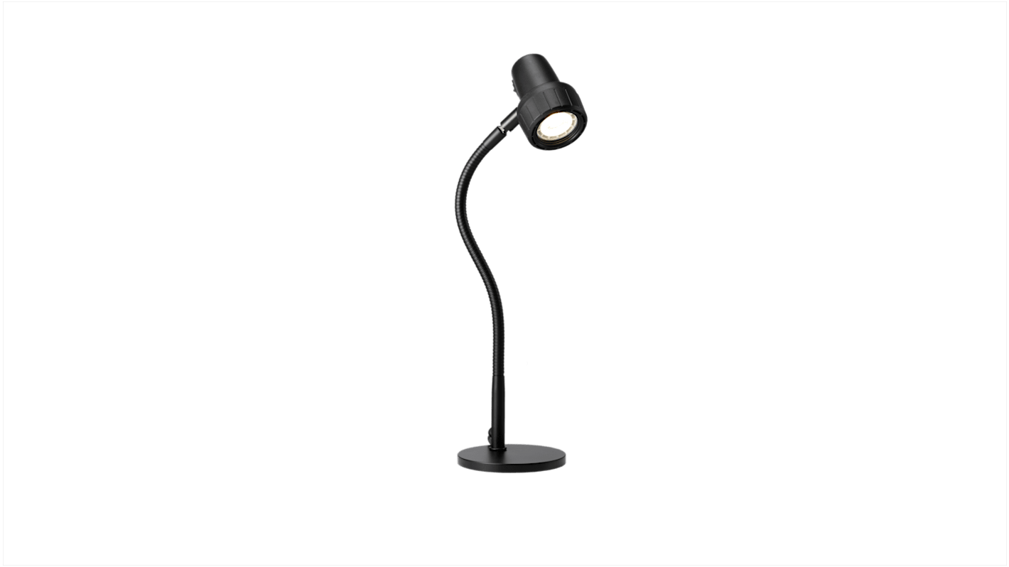 Lampada da tavolo con LED, 5 W, Estensione:300mm, Regolabile, 100 → 240 V