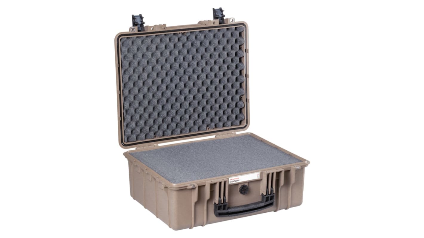 Caja de transporte Explorer Cases 4820HL de PP, dim. ext. 520 x 440 x 230mm, sin ruedas