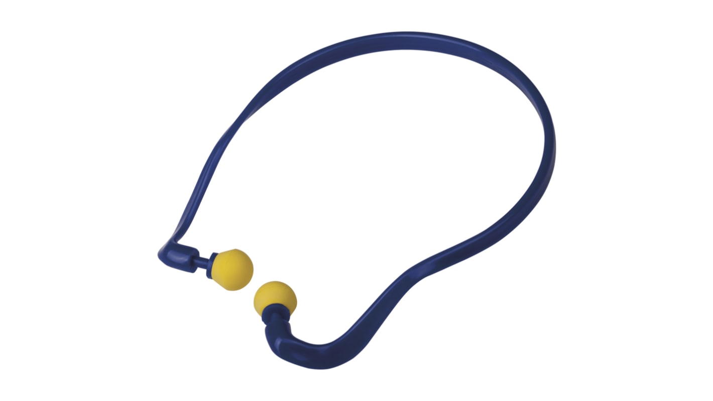 Bouchons d'oreilles Bandeau jetables Delta Plus CONICMOVE01 29dB Bleu, Jaune x 1Paire paires