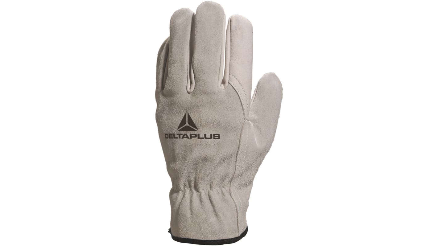 Delta Plus FCN29 Arbeitshandschuhe, Größe 11, Abrasion Resistant, Cut Resistant, Tear Resistant, Leder Grau