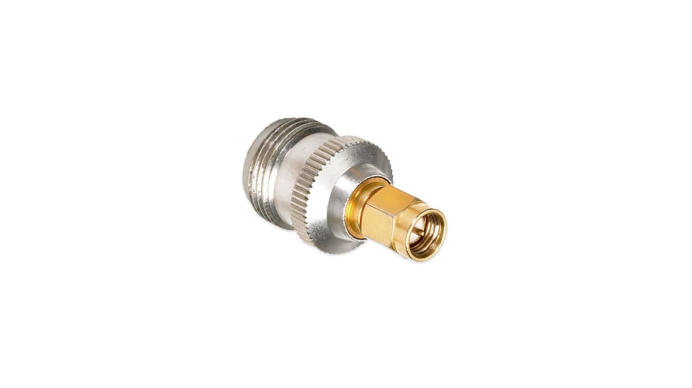 Keysight Technologies Straight Coaxial Adapter Type N Socket to SMA Plug 12.4GHz