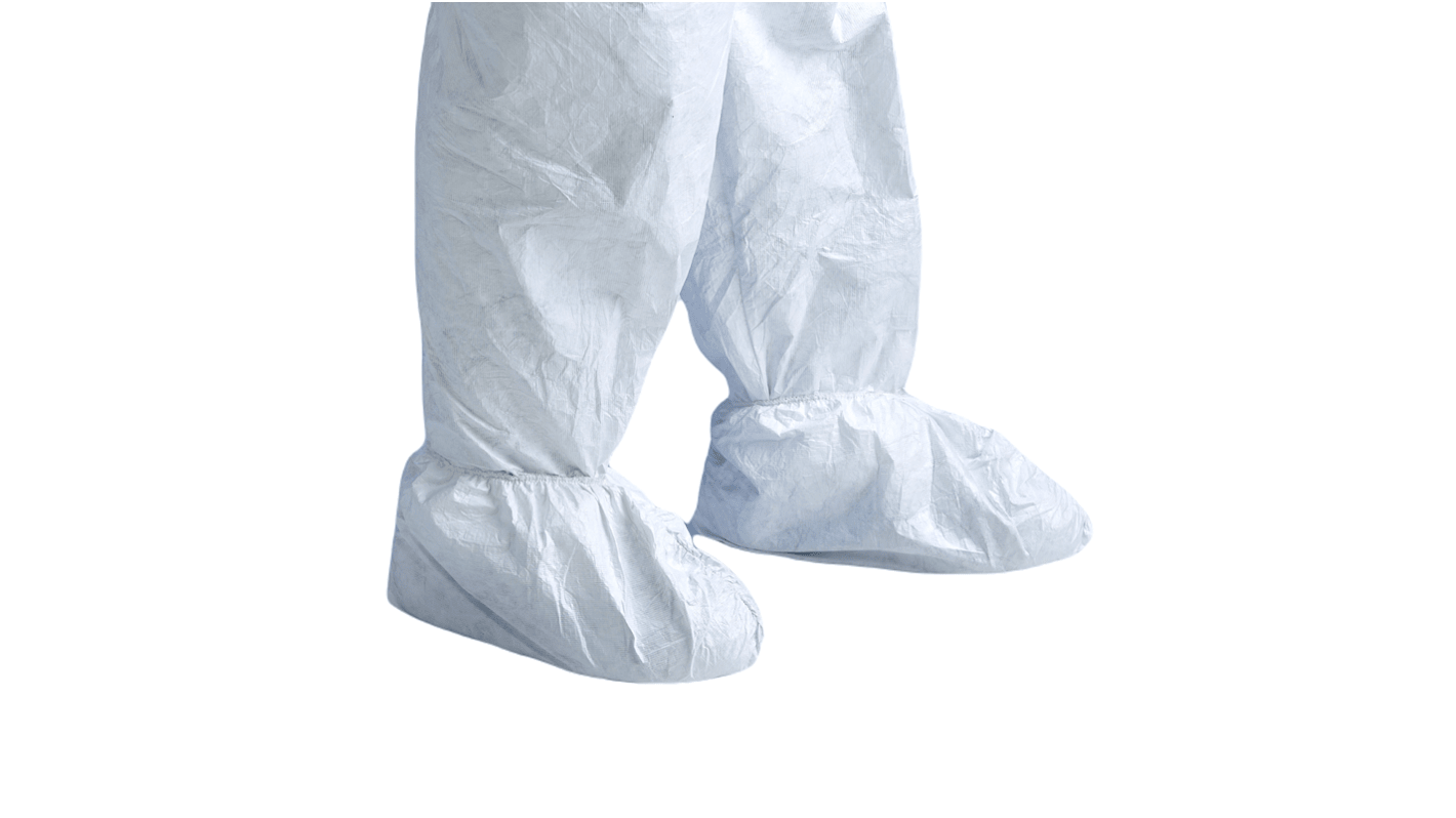 Surchaussures de sécurité visiteurs Tyvek Taille unique, Blanc X 1Paire