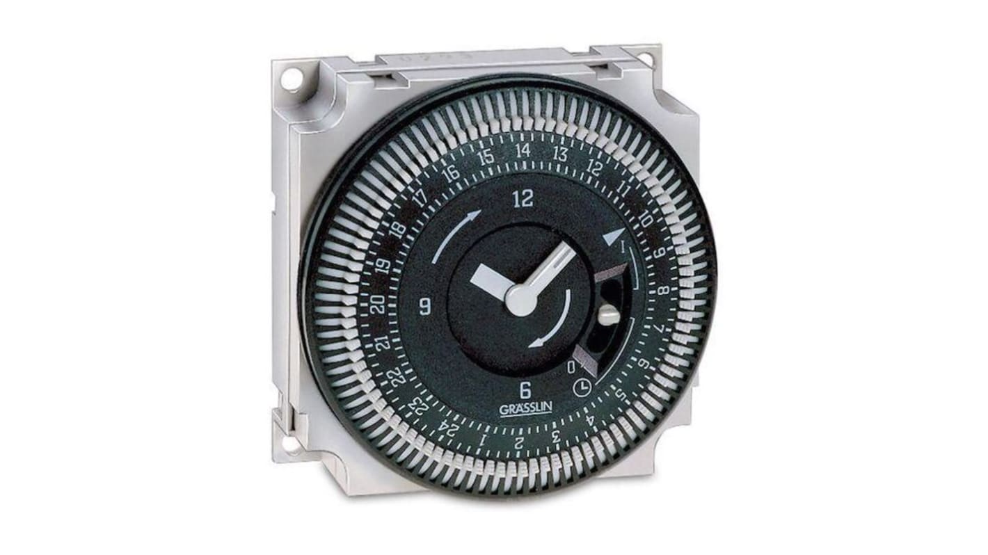 Grasslin Analogue Timer Switch 130 V, 1-Channel