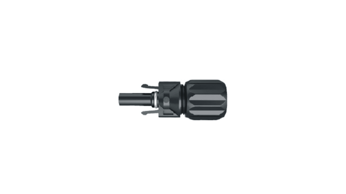 Amphenol Industrial H4 Series, Socket, Cable Mount Solar Connector, Cable CSA, 4mm², Rated At 20A, 1.5 kV H4CFC4DMS