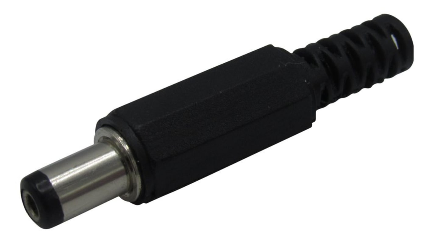 DC Power Plug, shaft 10mm, 2.1x5.5mm