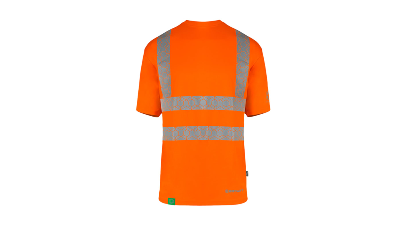 Maglietta alta visibilità Arancione a maniche corte Beeswift EWCTS, 4XL Unisex