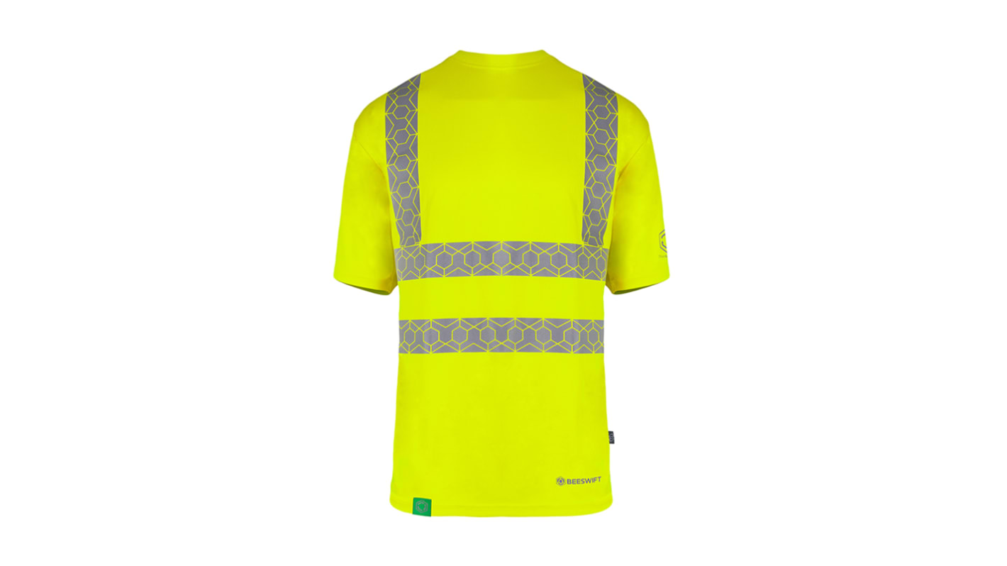 T-Shirt haute visibilité manches courtes Beeswift EWCTS, Jaune, taille L, Unisexe