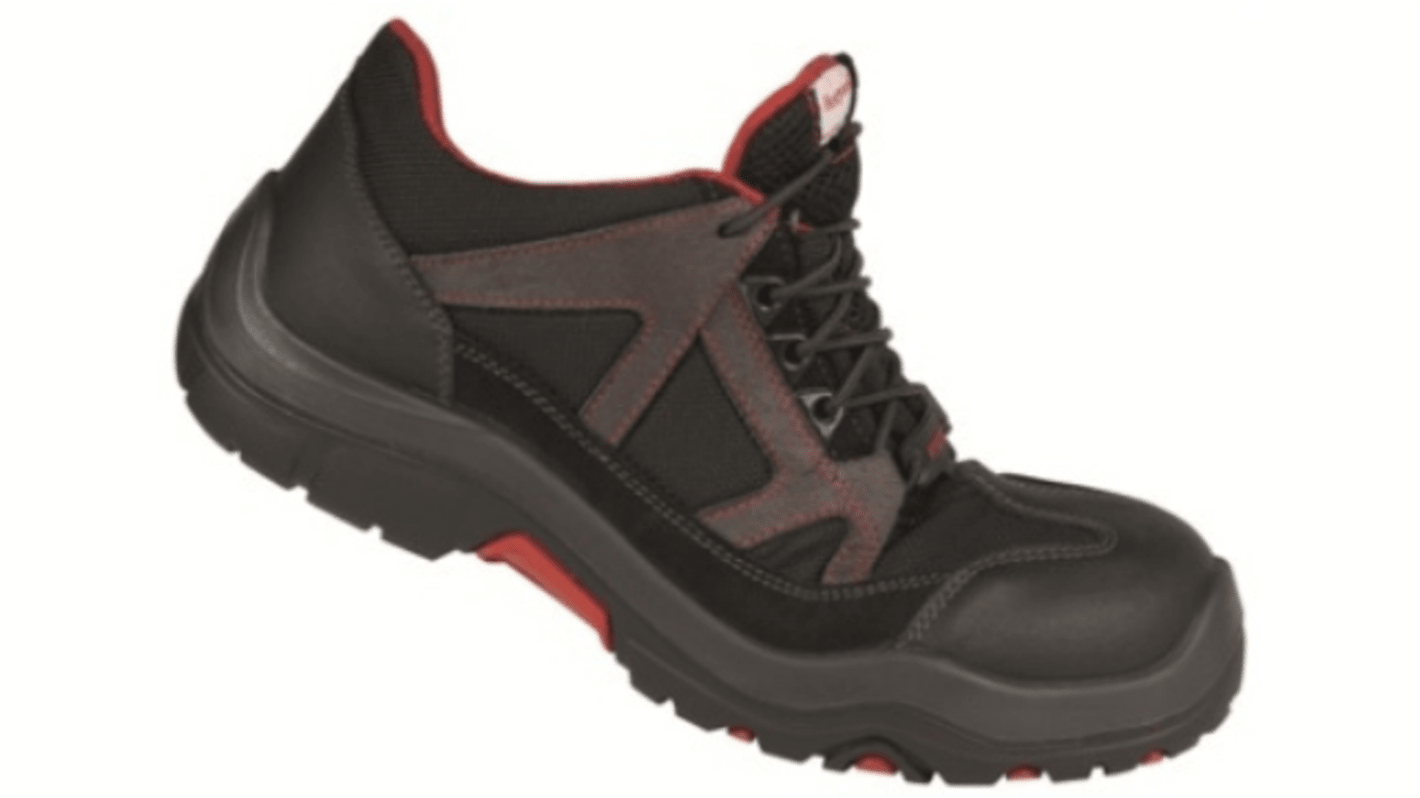 Honeywell Safety Ascender Unisex Black, Grey, Red Composite  Toe Capped Safety Shoes, UK 5, EU 38