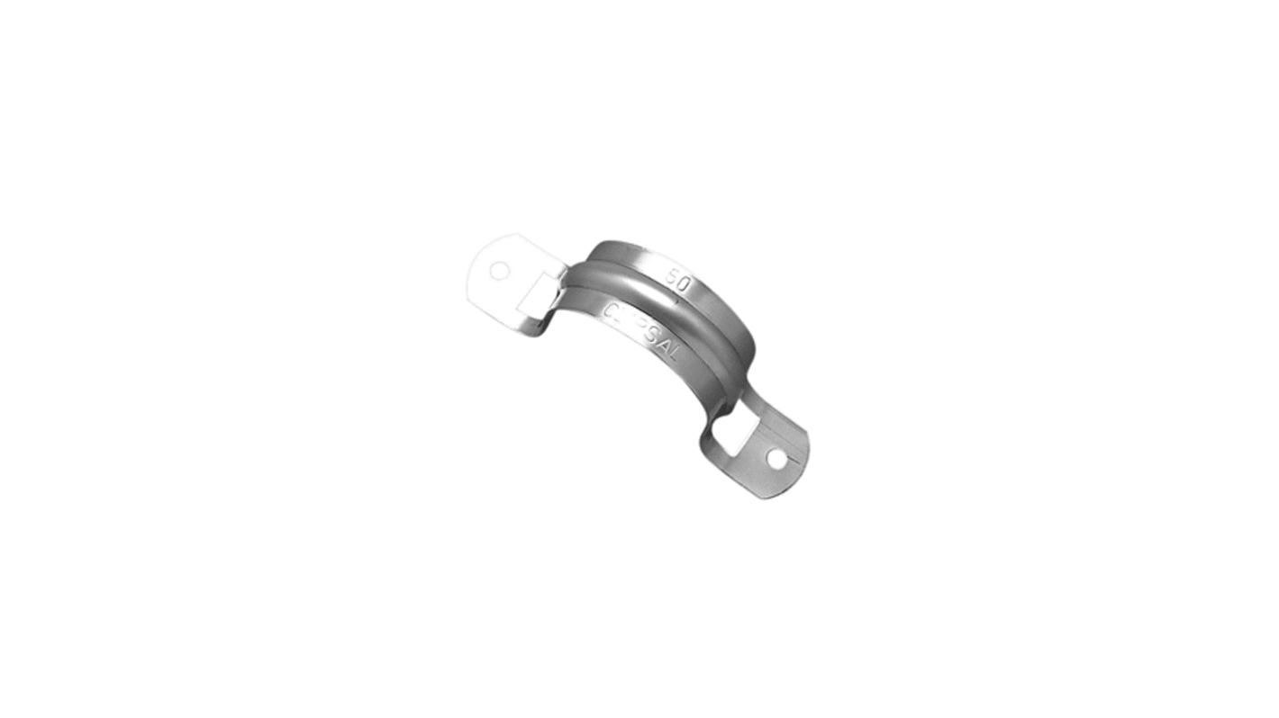 Clipsal Electrical Metal Stainless Steel Saddle Clamp, 50mm Max. Bundle