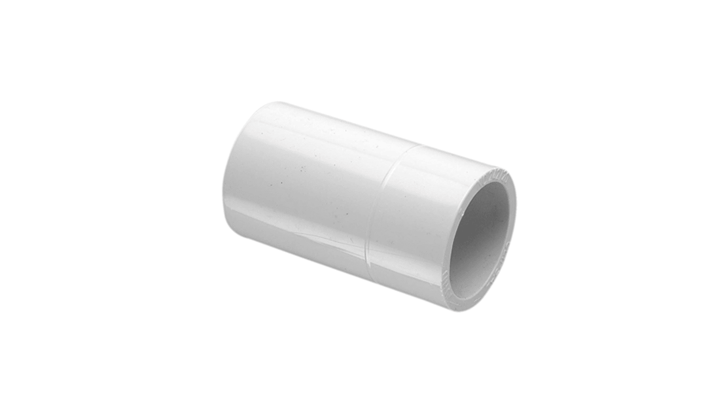 Clipsal Electrical Coupler, Conduit Fitting, 16mm Nominal Size, 16mm, PVC, Grey