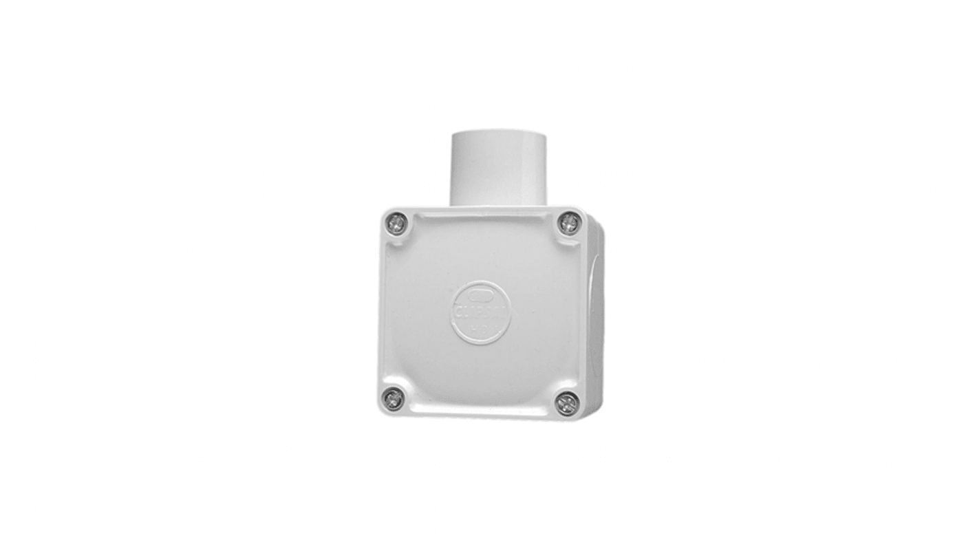 Clipsal Electrical Series 252 Series Grey PVC Junction Box