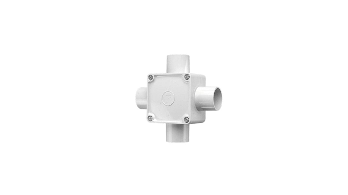 Clipsal Electrical Series 252 Series Grey PVC Junction Box