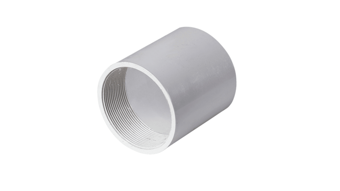 Clipsal Electrical Adapter, Conduit Fitting, 50mm Nominal Size, 50mm, PVC, Grey