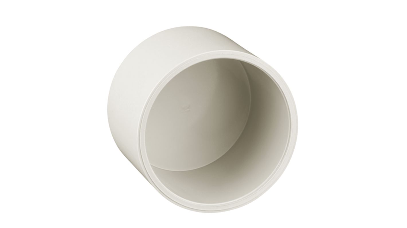 Clipsal Electrical End Cap, Conduit Fitting, 50mm Nominal Size, 50mm, PVC, Grey