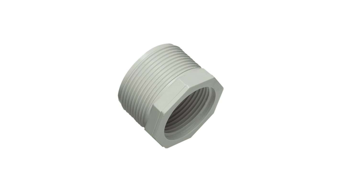 Clipsal Electrical Reducer, Conduit Fitting, 20 → 16mm Nominal Size, 20mm, PVC, Grey