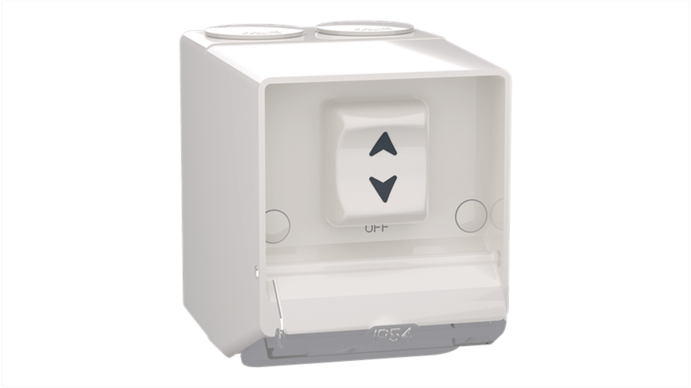 Clipsal Electrical White 1 Gang Plug Socket, 10A, Type I - ANZ/CN