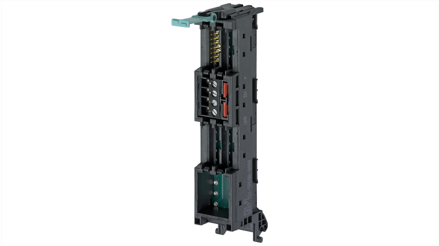 Conector frontal Siemens 6ES7921, 24 V, para usar con módulo de salida 2A