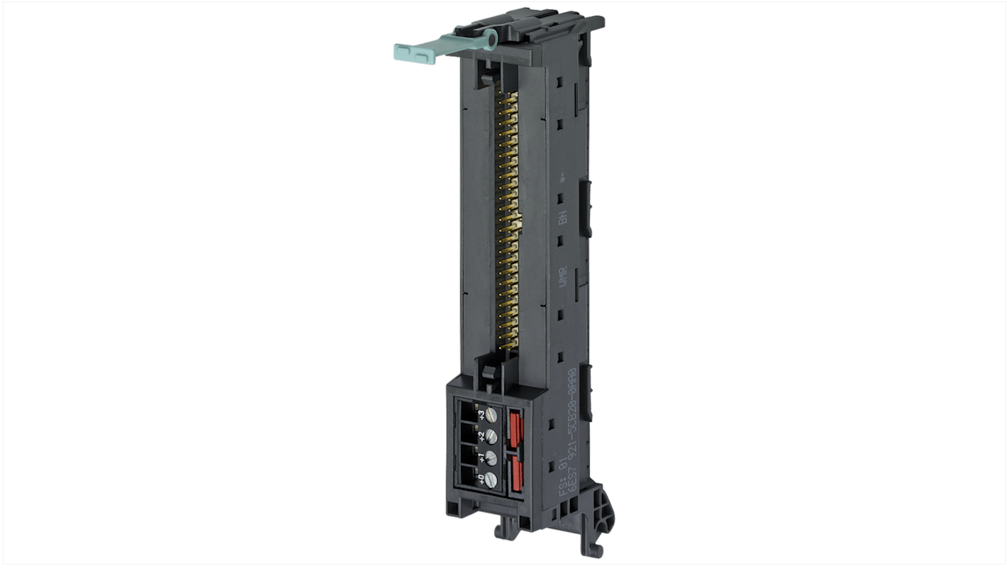 Siemens 6ES7921 Series Front Connector for Use with Digital I/O Modules, 24 V