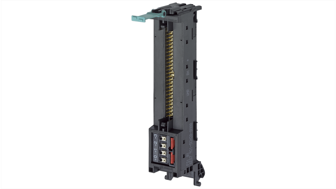 Siemens 6ES7921 Series Front Connector for Use with Digital I/O Modules, 24 V