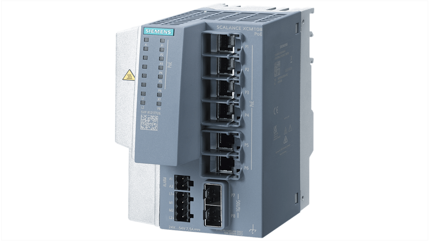 Switch Ethernet Siemens, 8 RJ45