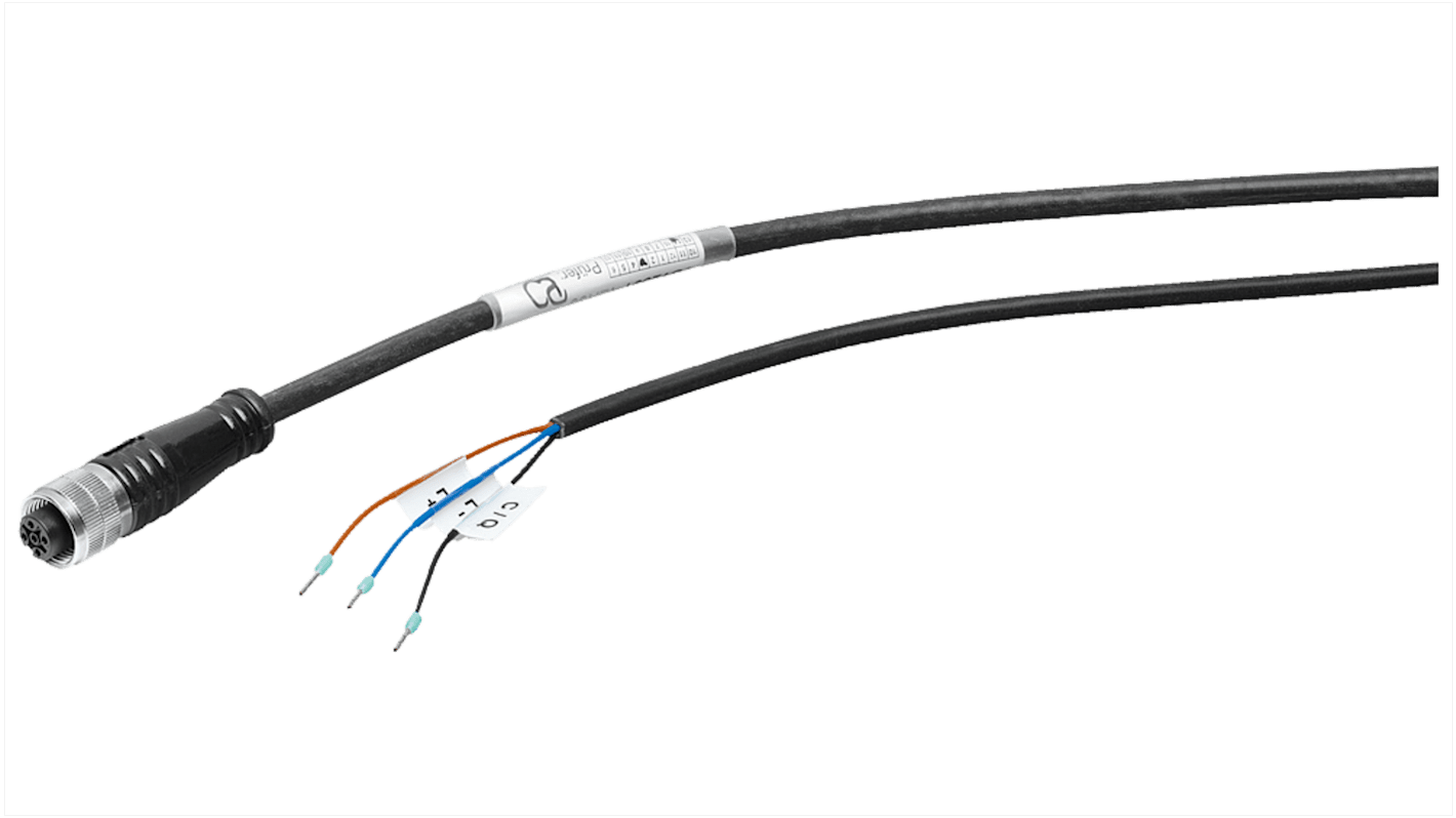 Siemens 6GT2891 Series Connecting Cable for Use with For Connecting An IO-Link Device To An IO-Link Master, 30 V